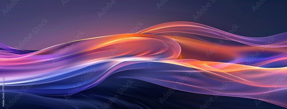 Abstract Colorful Waves Background Abstract Colorful Waves Background