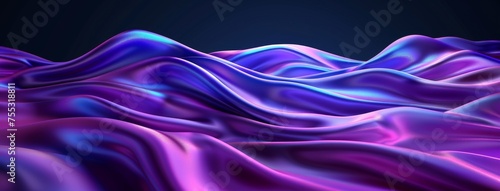 Wallpaper Mural Abstract Wavy Silk Textures Torontodigital.ca