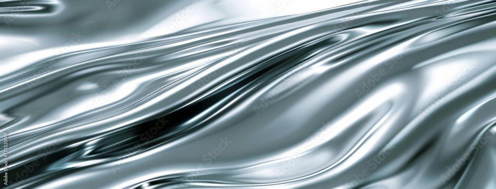 Abstract Silver Liquid Texture Abstract Silver Liquid Texture