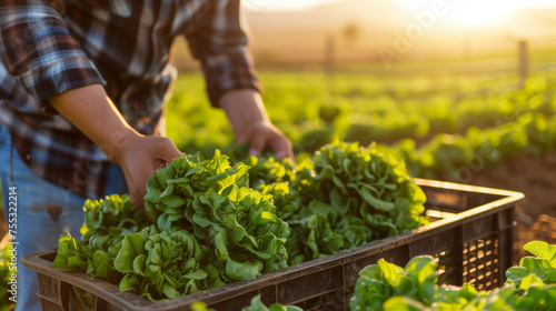 Harvest produce