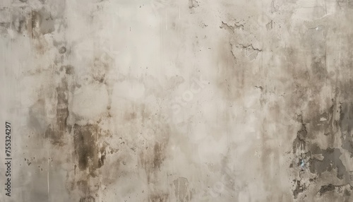 Generative AI image of a concrete wall, in the style of layered acrylic washes, white © anat baron