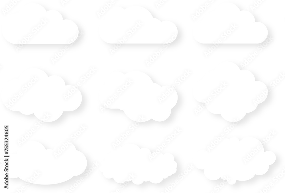 white Cloud icon transparent background white Cloud icon transparent background