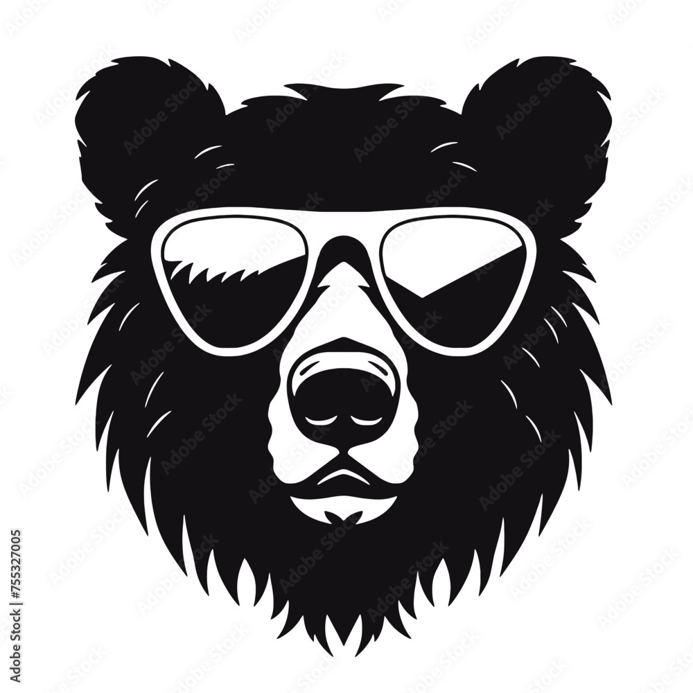 Bear Wearing Glasses