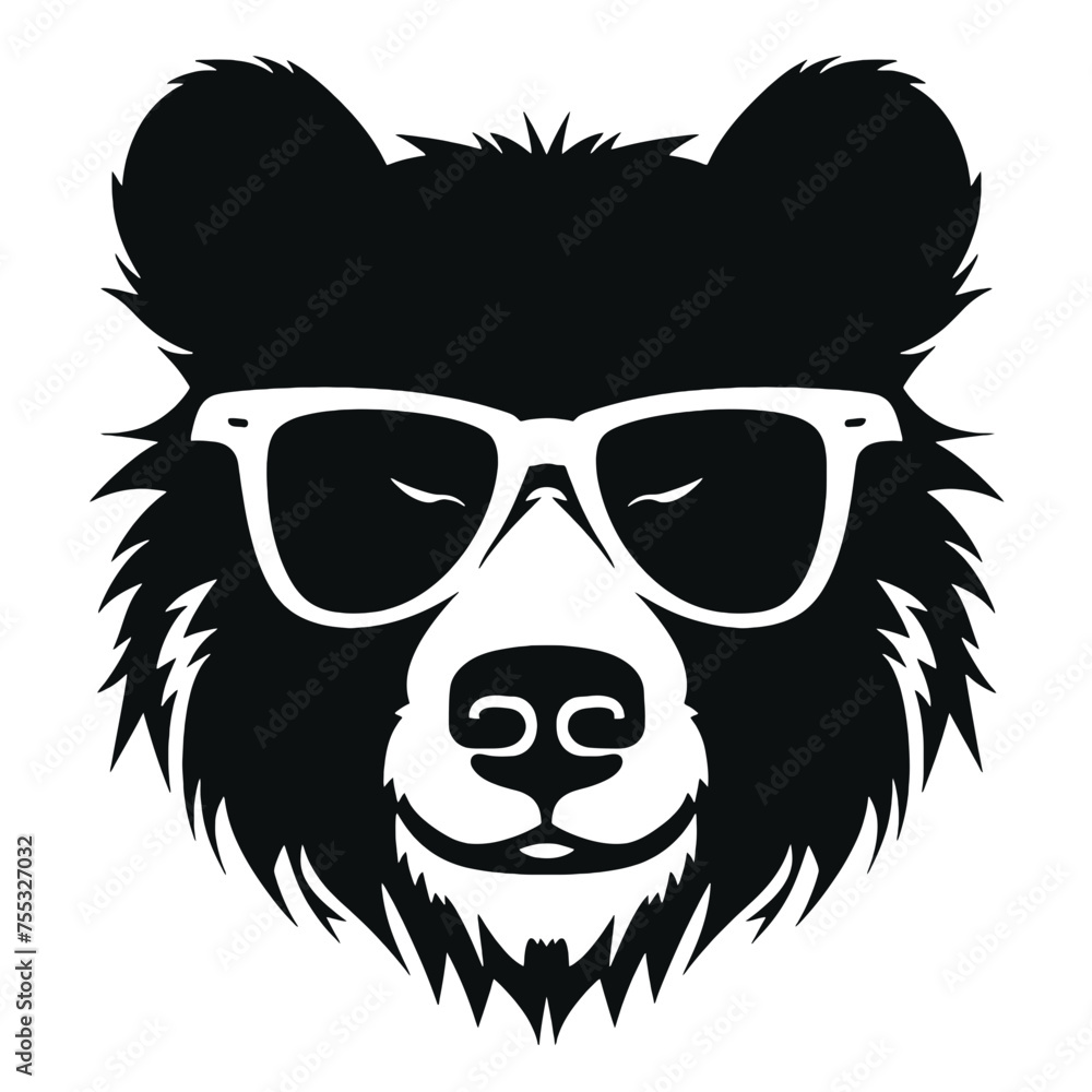 Bear Wearing Glasses