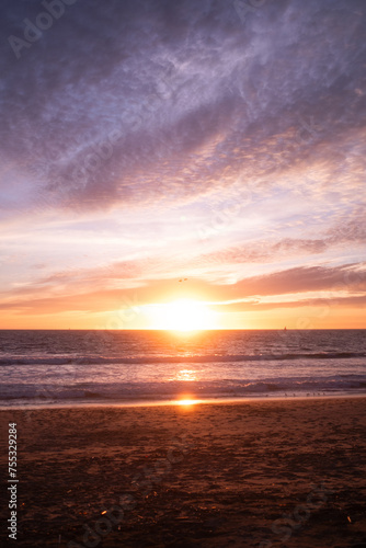 sunset in the sea © Matthew