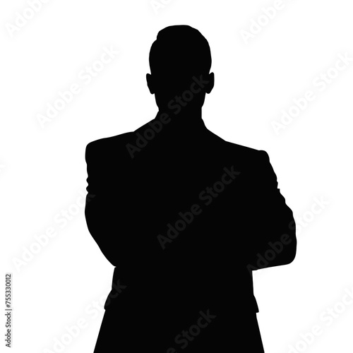 Wallpaper Mural business man silhouette pose Torontodigital.ca