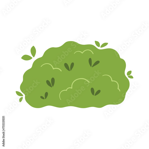 Green grass leaves. nature decoration vector