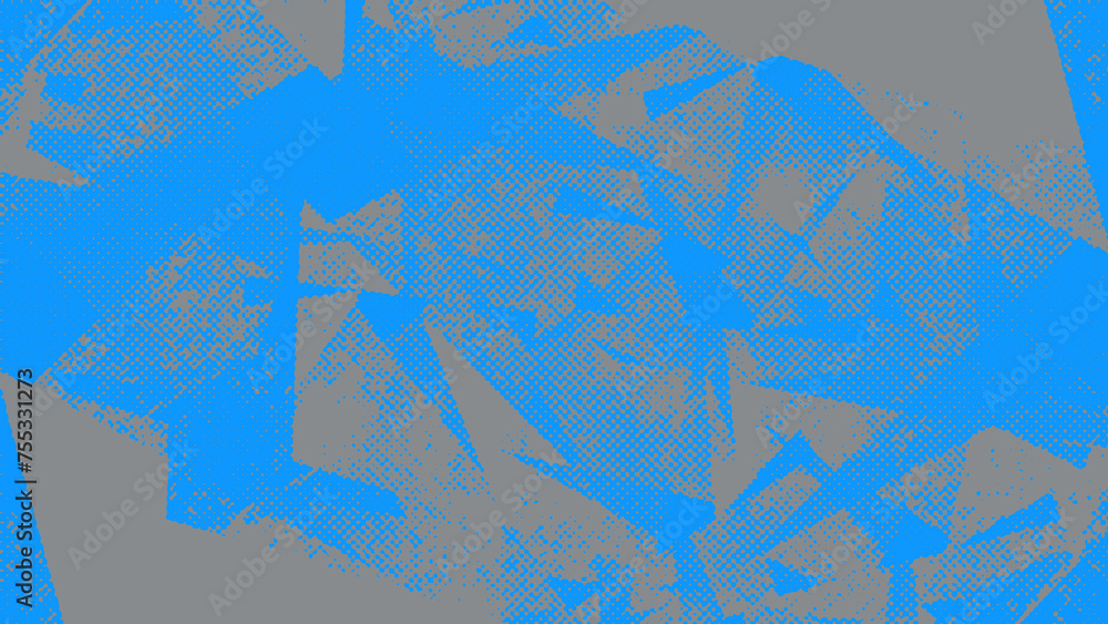Obraz premium Abstract halftone grunge texture background image.