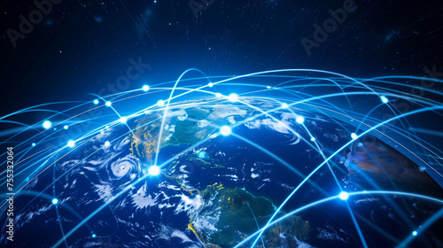 インターネットで繋がる世界