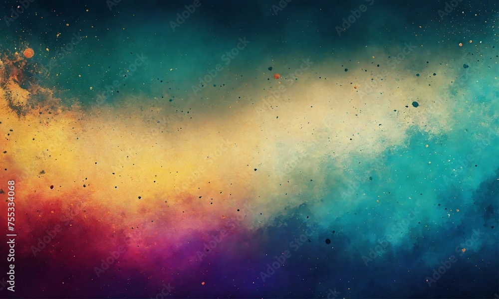 Obraz premium Abstract gradient watercolor gradient paint grunge texture background.