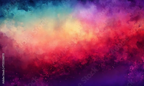 Abstract colorful background with grunge noise grain texture © Dompet Masa Depan