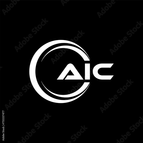 AIC Letter Logo Design, Inspiration for a Unique Identity. Modern Elegance and Creative Design. Watermark Your Success with the Striking this Logo. photo