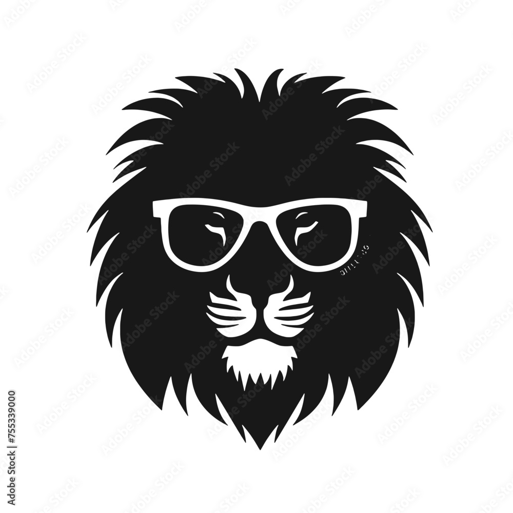 Lion with Sunglasses 
