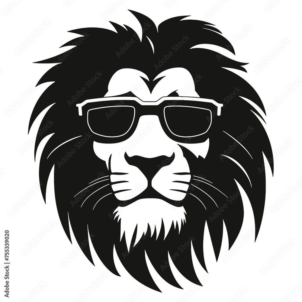 Lion with Sunglasses 