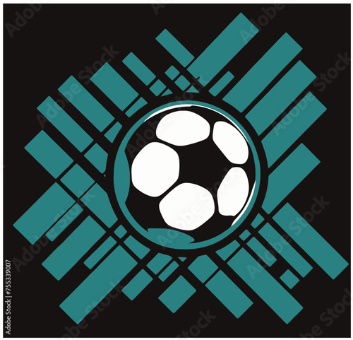 SOCCER T SHIRT DESIGN , SOCCER FOOTBOLL ,SOCCER LOGO DESIGN , SVG , RETRO ,T SHIRT DESIGN  photo