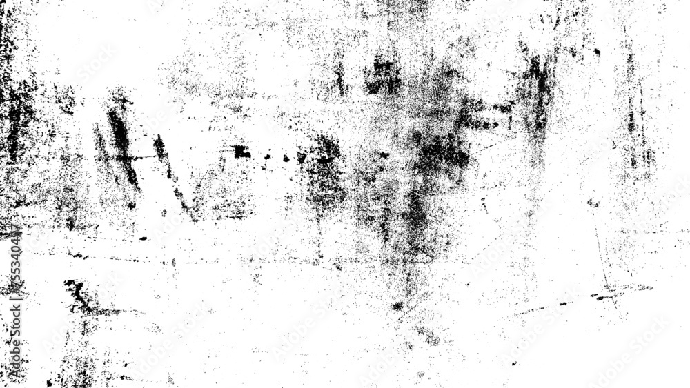 Fototapeta premium Abstract illustration surface dust and rough dirty wall background with empty template. Distress and grunge effect concept. Dust overlay distress grain. Vector illustration. 