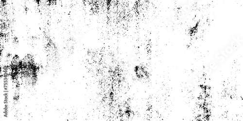 Black and white grunge urban texture vector with copy space. Abstract illustration surface dust and rough dirty wall background with empty template. Distress and grunge effect conVector illustration. 