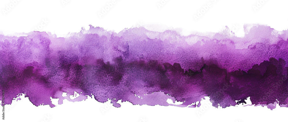 Obraz premium Watercolor Purple Gradient Abstract Background