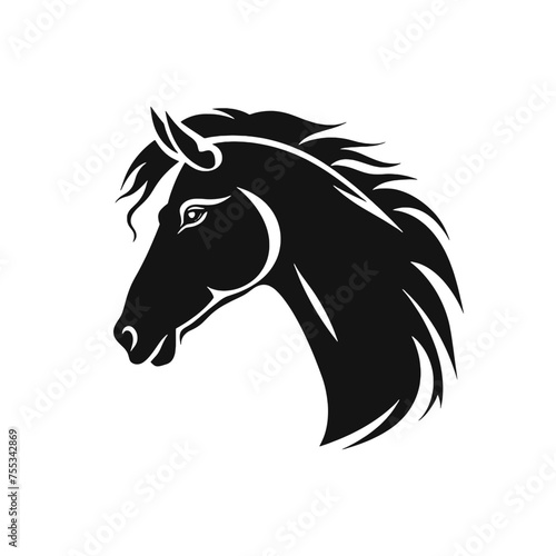 Fototapeta Naklejka Na Ścianę i Meble -  Horse logo