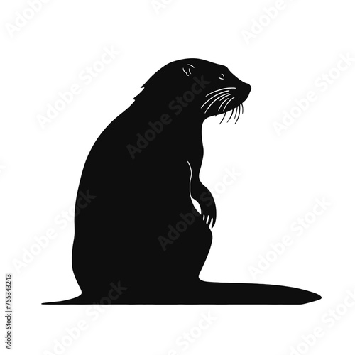 Otter  Silhouette 