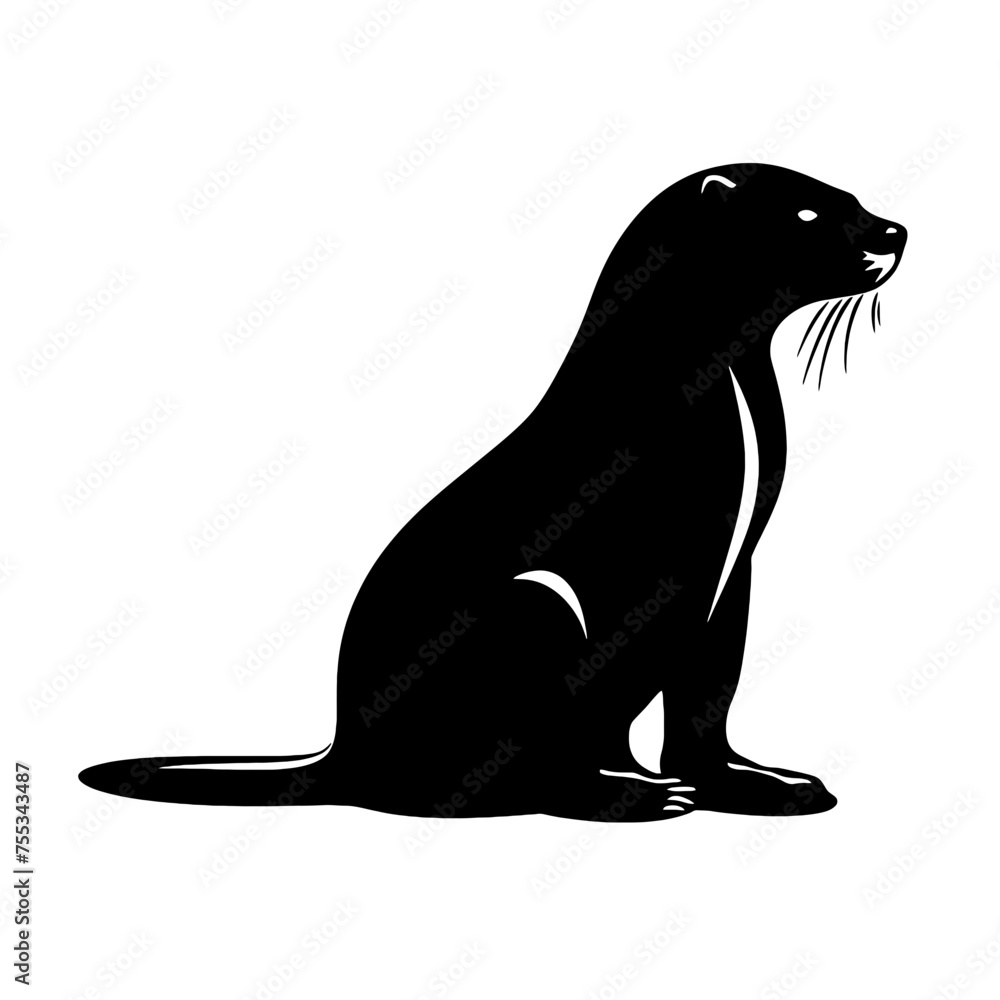 Otter  Silhouette 