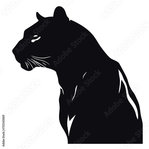 black panther Silhouette 