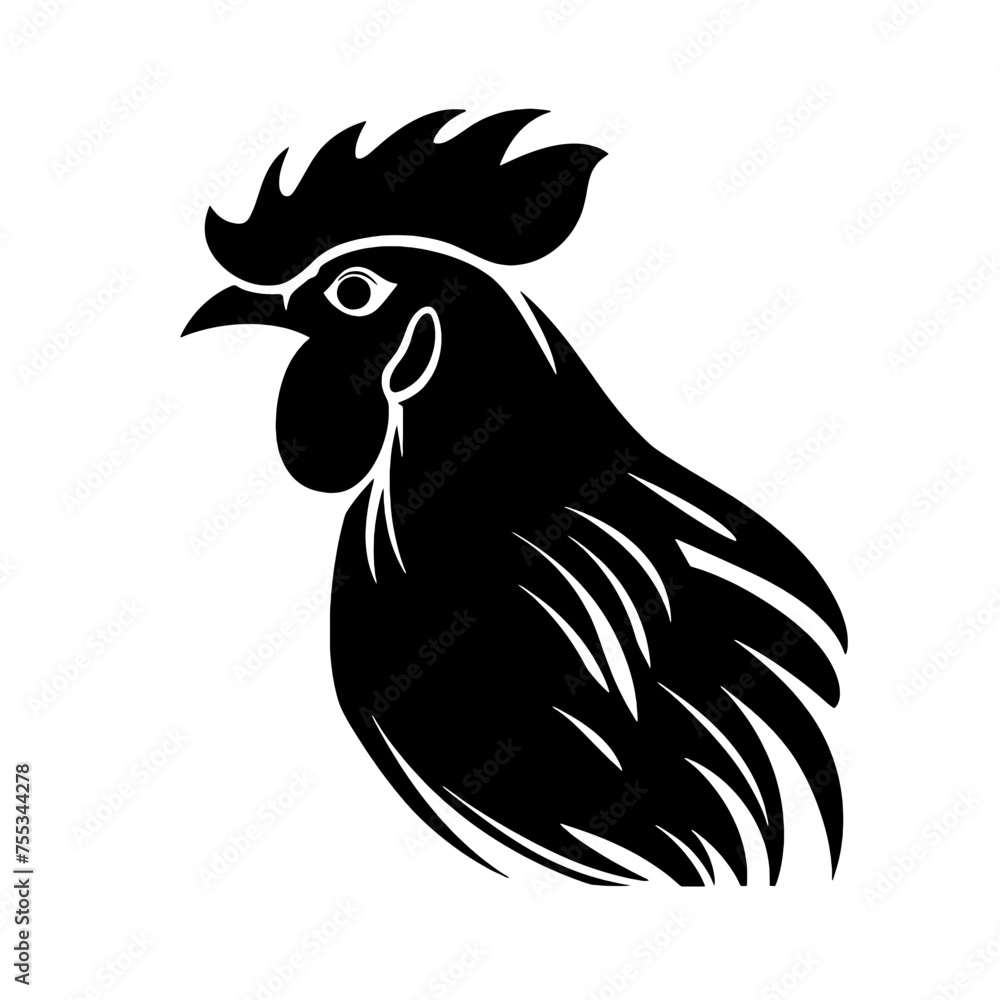 rooster Silhouette rooster Silhouette