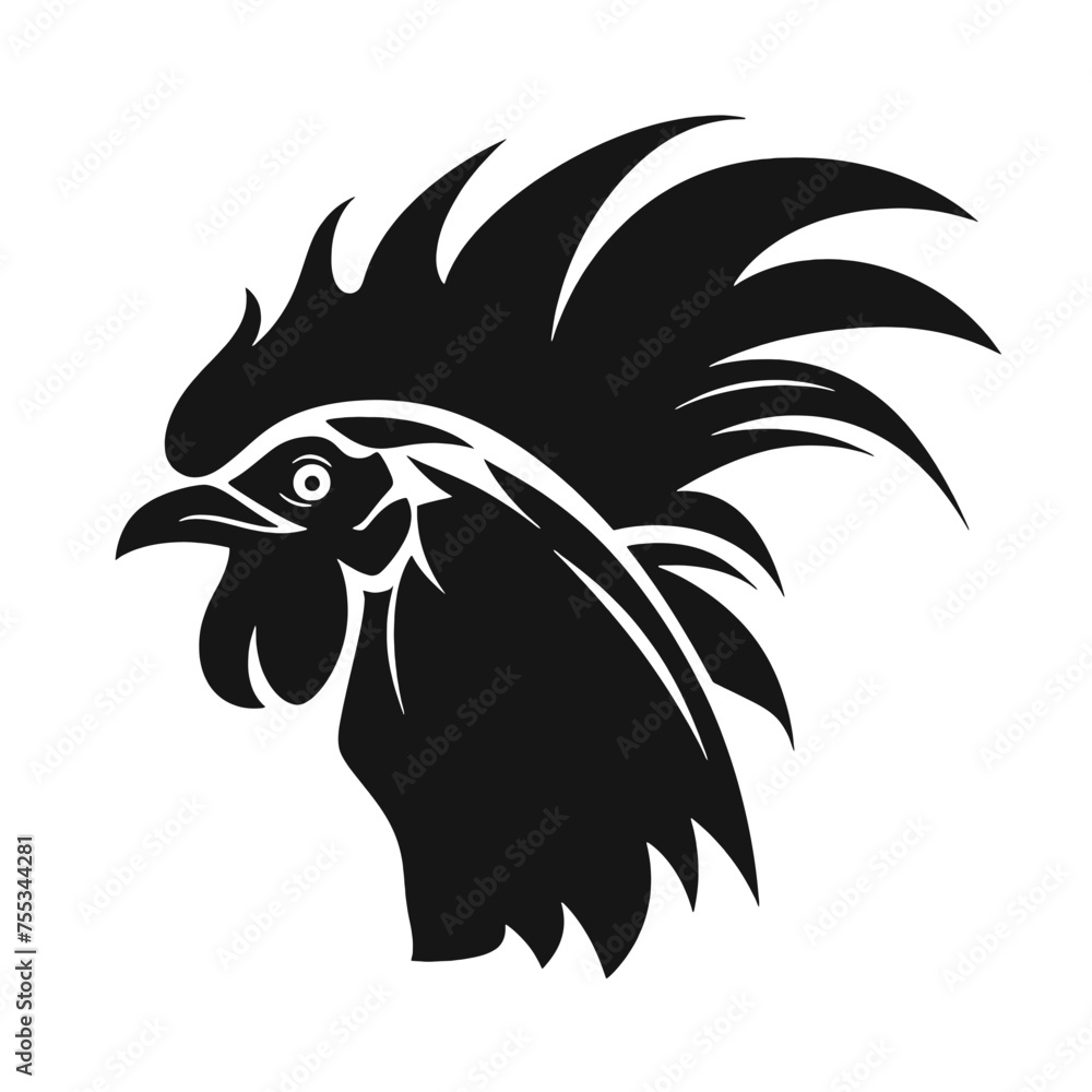 rooster Silhouette rooster Silhouette