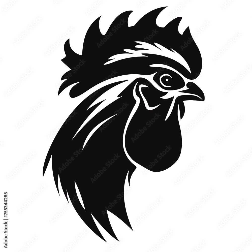 rooster Silhouette rooster Silhouette