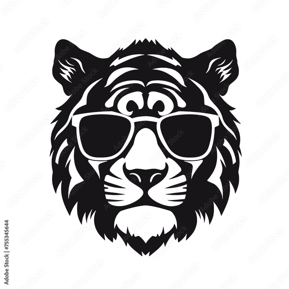 Tiger in Sunglasses