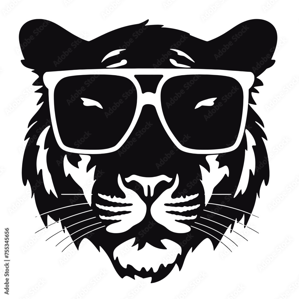 Tiger in Sunglasses Tiger in Sunglasses