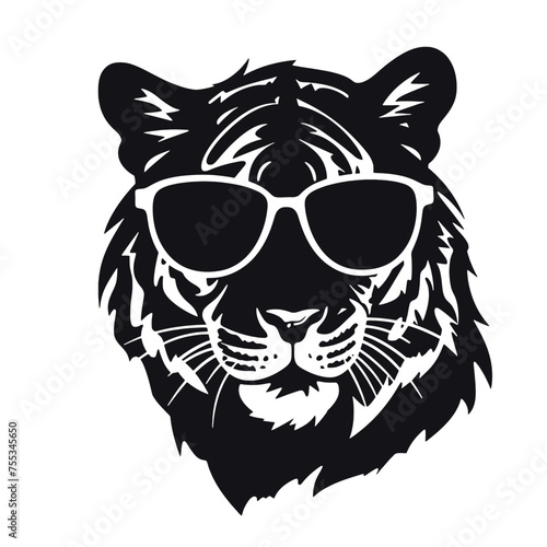 Tiger in Sunglasses