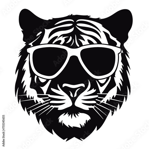 Tiger in Sunglasses