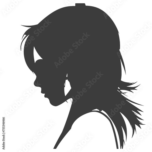 girl with headphones 