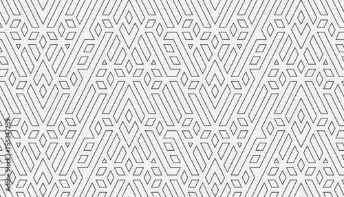 Abstract geometric seamless pattern.