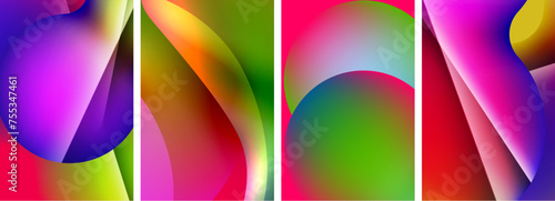 Abstract colors. Abstract backgrounds for wallpaper, business card, cover, poster, banner, brochure, header, website