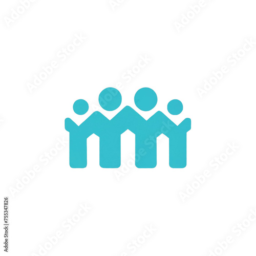 The collaborative of business team background