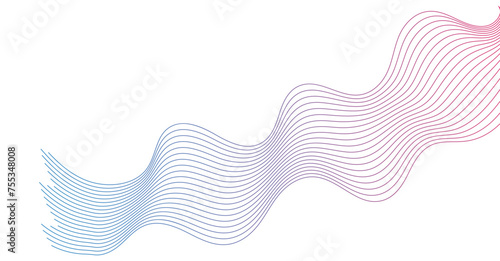 abstract wavy lines background element. Suitable for AI, tech, network, science, digital technology theme