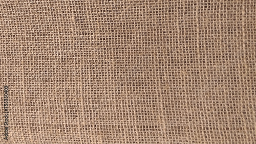 Burlap background and texture. Vector illustration
