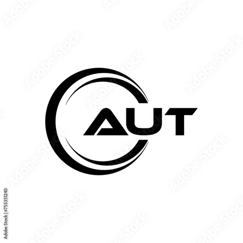 AUT Logo Design, Inspiration for a Unique Identity. Modern Elegance and Creative Design. Watermark Your Success with the Striking this Logo.