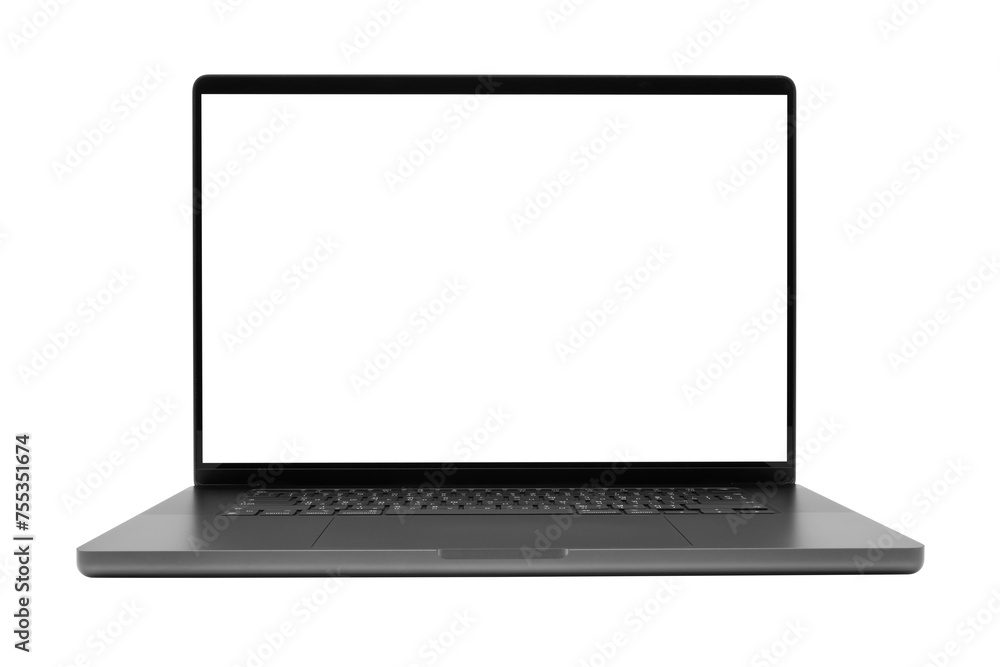 Laptop or notebook isolated on transparent background with clipping path. Laptop or notebook isolated on transparent background with clipping path.