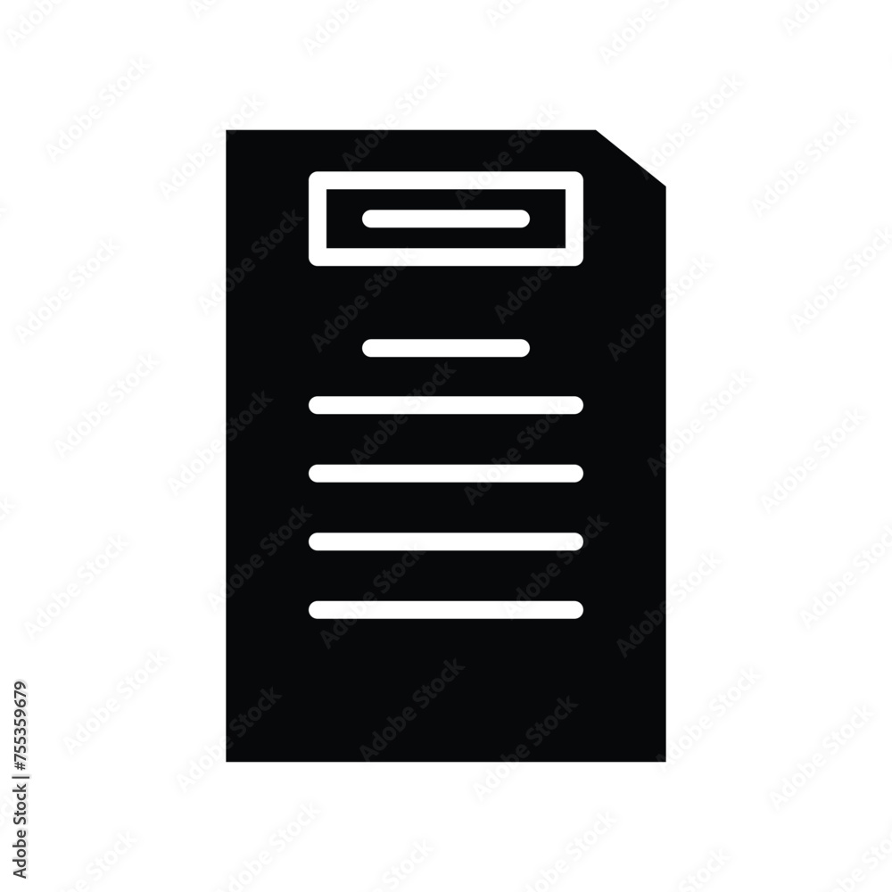 paper icon vector template design flat and simple paper icon vector template design flat and simple