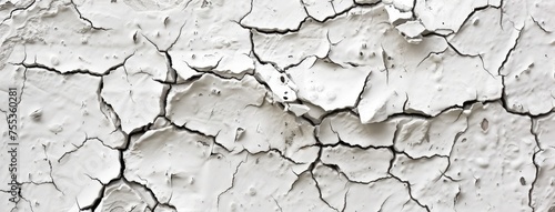 Cracked Soil Texture in Drought Conditions