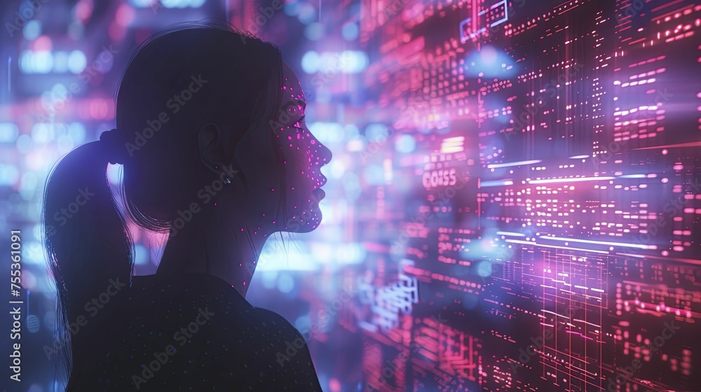 A visualization of consumers utilizing explainable AI to comprehend personalized marketing messages. A visualization of consumers utilizing explainable AI to comprehend personalized marketing messages.