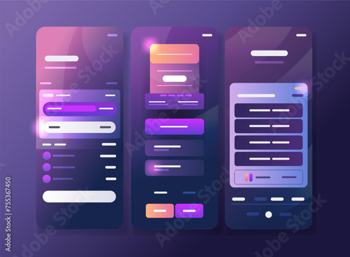 online banking smart wallet payment application fintech business investment concept horizontal