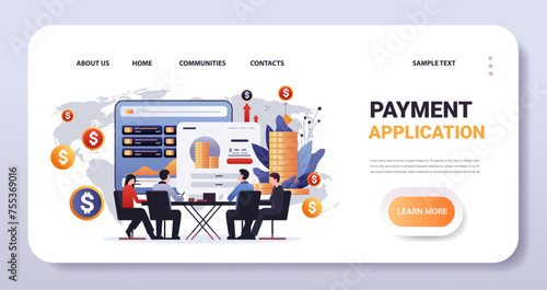 people analyzing graphs and diagrams financial security reliability stability growth fintech business investment concept
