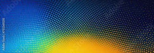 yellow orange blue   texture color gradient rough abstract background   shine bright light and glow template empty space grainy noise grungy -