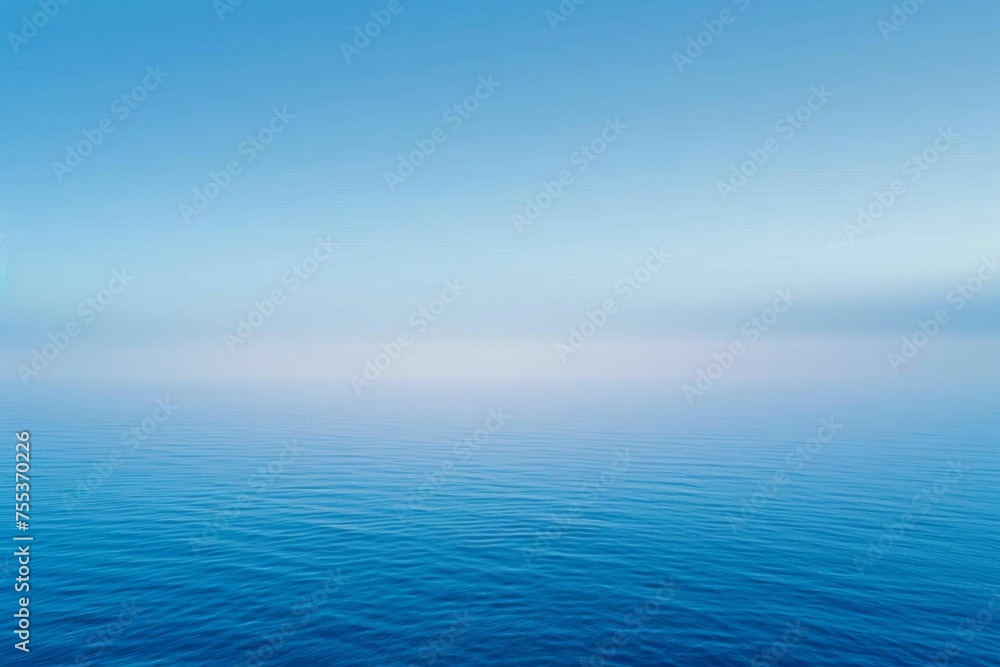A tranquil gradient of various shades of blue, mimicking the vastness and serenity of the sky