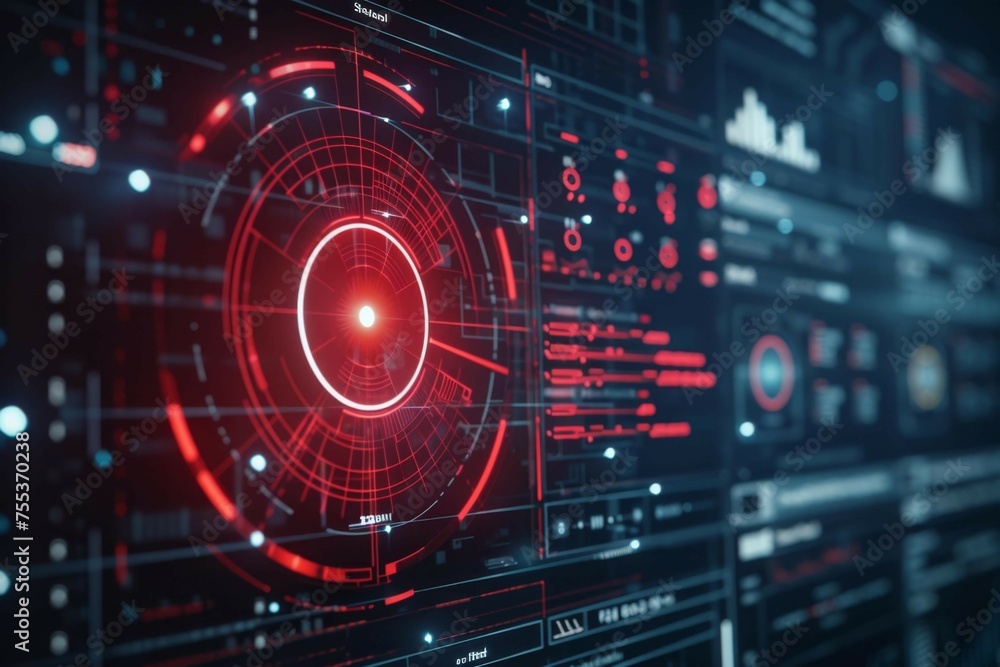 A user interface displaying a successful security scan, free of vulnerabilities or threats A user interface displaying a successful security scan, free of vulnerabilities or threats