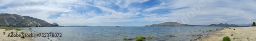 panorama of the Perris lake